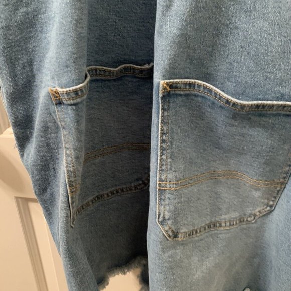 Take Pride X Target Denim Bib Overalls Shorts Gay Pride - Picture 8 of 8